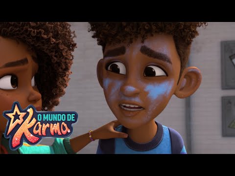 Às vezes é difícil falar sobre seus sentimentos 😠😖😢 Temporada 2 | O Mundo de Karma | Netflix
