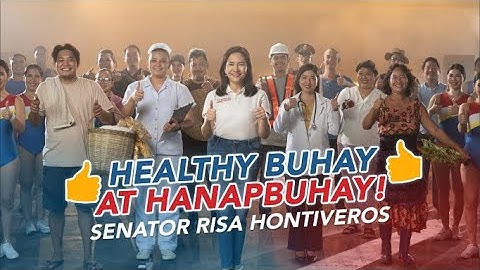 Nasalun-at nga biyag ken pagbiyagan. Kas naikari! | Risa Hontiveros