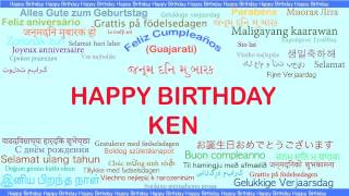 Ken   Languages Idiomas - Happy Birthday