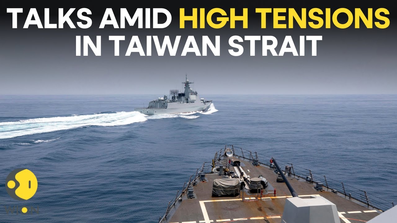 US, Chinese officials hold talks after warships encounter in Taiwan Strait | US-China Tensions