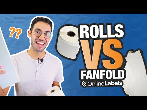 Fanfold VS Roll Labels Which is Better for Your Business