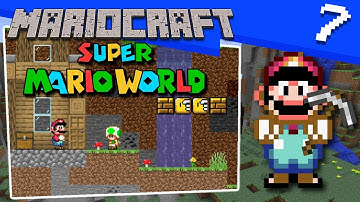 Minecraft in Super Mario World! | Super Mario Construct Level