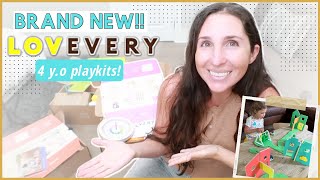 LOVEVERY 4 YEAR OLD PLAY KIT REVIEW | Montessori Inspired Toy Subscription For Preschoolers