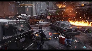 The Division - Lincoln Tunnel Checkpoint Play-through/Gameplay