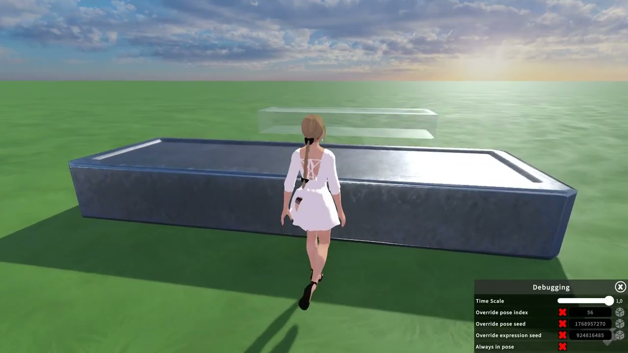 Flattened Girls Marie Rose v1 flattened (Malleable Girl Simulator 1.8.0)