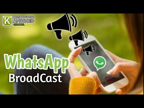 Cara Broadcast Di Aplikasi WhatsApp