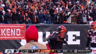 Bengals force fumble on Derek Carr!!🔥 | NFL Playoffs 2022
