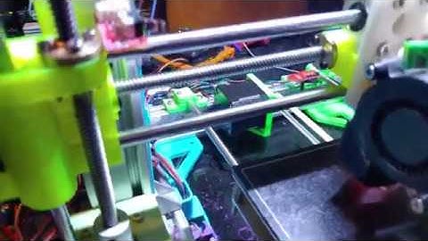 Anet A8 AM8 Mod With X Axis Lead Screw First Home