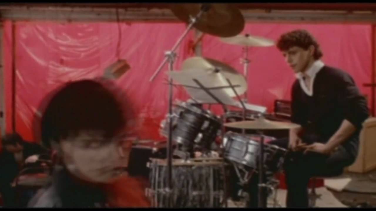Vince Colosimo playing drums in 'Street Hero' (1984)