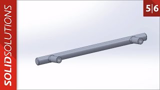 SOLIDWORKS SWOOD Door Design Tutorial - Door handles