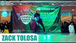 160417 Zack Tolosa as Lee Taemin at the 2016 Kpop Cover Dance Festival - Manila