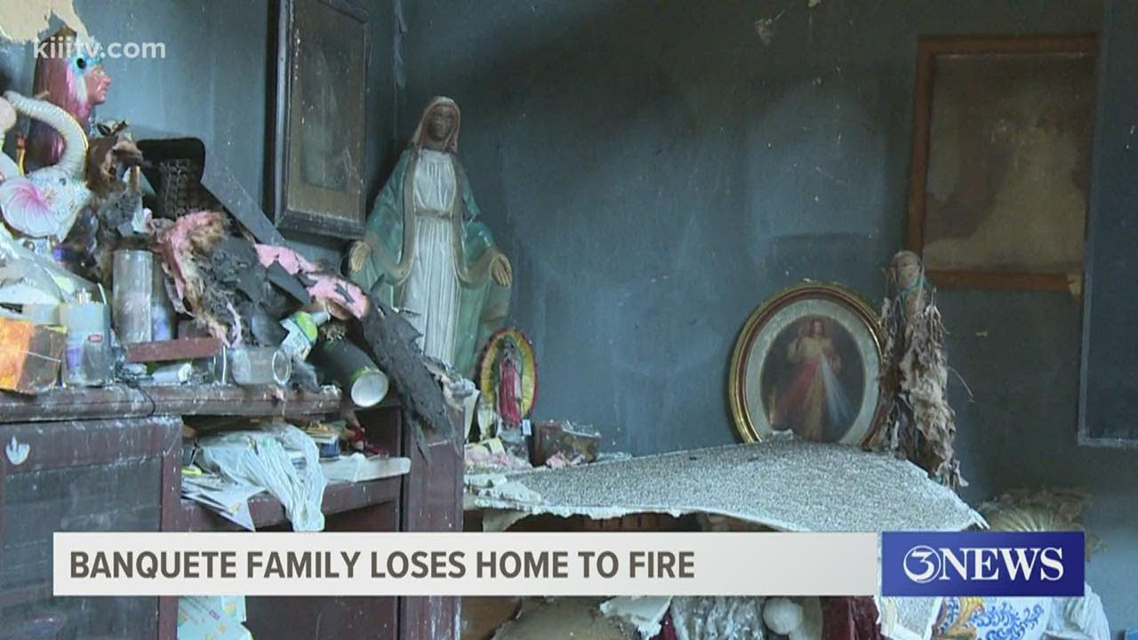 Family in Robstown loses home to a fire - YouTube