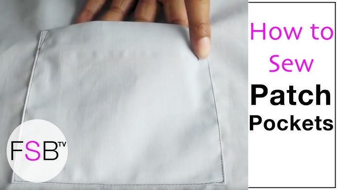 Teach Yourself to Sew: Patch Pockets 