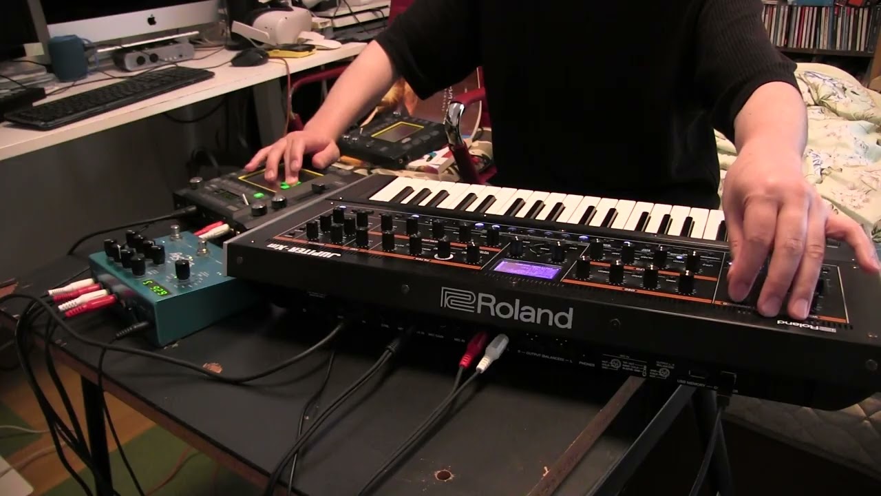 25/09/25 カオシレーター演奏 with Jupiter-Xm ノンストップ シンセリード 