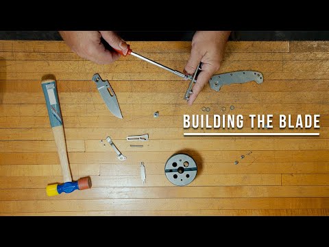 BUILDING THE BLADE | Assembling A Demko Knife (feat. Joe)