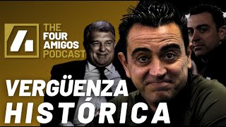 ¿XAVI OUT? OTRA RIDÍCULO HISTÓRICO DEL BARCELONA. EL CLUB IMPLOSIONA EN MANOS DE LAPORTA