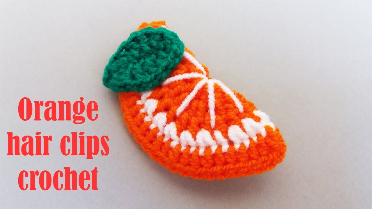 Crochet Hair Clips - Repeat Crafter Me