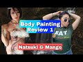 Body Painting Review 1: Natsuki & Mango by Nala Creative Studio ボディペイント振返り1
