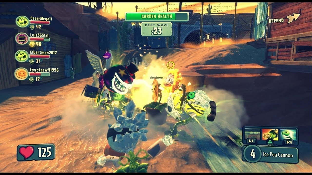 GARDEN OPS PLANTS VS ZOMBIES GARDEN WARFARE - YouTube