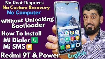 Install Mi Dialer Call Recording On Redmi 9T And Power Without Unlock Bootloader ENGLISH