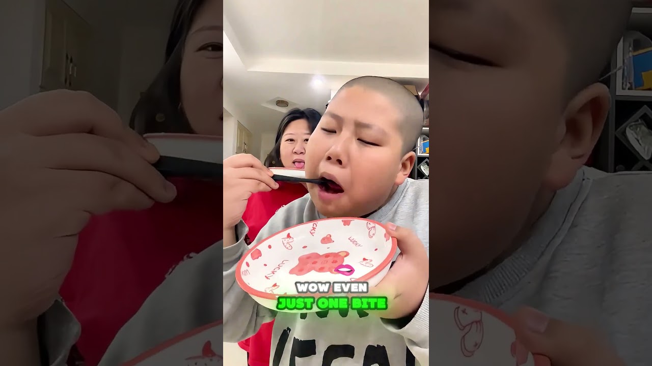 💡🥣😱 Everyone wanted the last tasty drop in the bowl! #TasteTest #funny