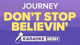 Journey - Don't Stop Believin' (Karaoke)