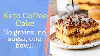 The BEST Keto Coffee Cake Recipe by The Big Man's World 4,500 views 2 years ago 1 minute, 28 seconds