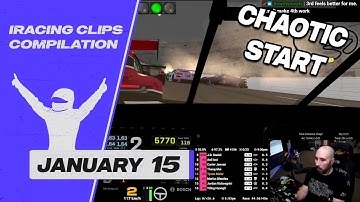 January 15 | iRacing Clips Compilation