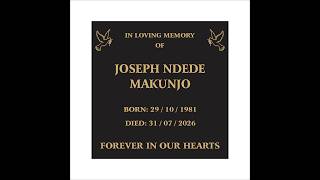 BURIAL OF THE LATE JOSEPH NDEDE MAKUNJO