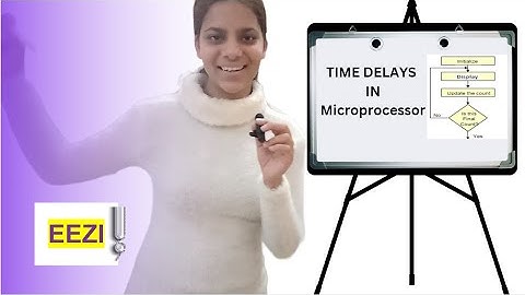 Time delay | Microprocessor | 8085