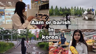 🇰🇷🇵🇰🇮🇳🇧🇩Grocery Shopping in Korea | Visit Homeplus in Rainy day (Korean lesson #3)