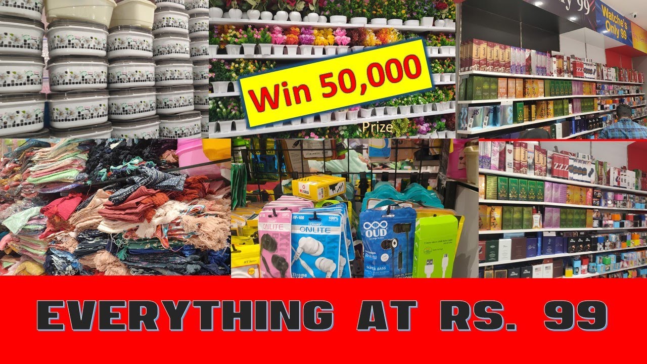 Any item Rs. 99 | 99 Store in Hyderabad | Household items at low cost ...