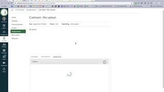 Submit a "File Upload" Assignment in Canvas screenshot 2