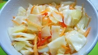 Капуста маринованная // невероятно вкусная!!