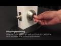 Recovering a Misprogrammed SmartKey Cylinder