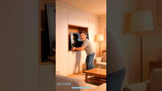 दीवार मे छुपा सीक्रेटTV 💸😱 Tool Items ViralGadgets Smart Appliances Kitchen Utensils/Home Inventions