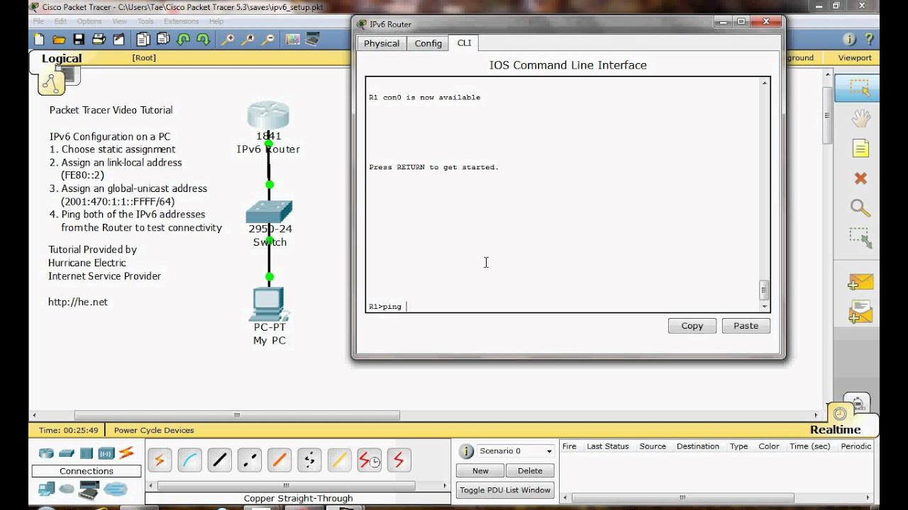 static ipv6 address assignment