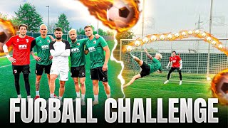 FUßBALLCHALLENGE MIT BUNDESLIGA PROFIS ⚽️ | Sehr hohes Niveau 👀