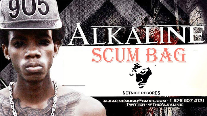 Alkaline - Scum Bag (Raw) [Boom Box Riddim] January 2014