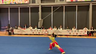 Lia Tang-Ruggiero, Group C Gunshu, 2019 Canadian Wushu Championships