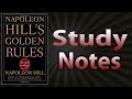 Napoleon Hill's Golden Rules: The Lost Writings by Napoleon Hill (Study Notes)