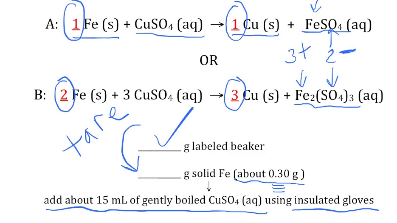 Feso4 ca no3 2