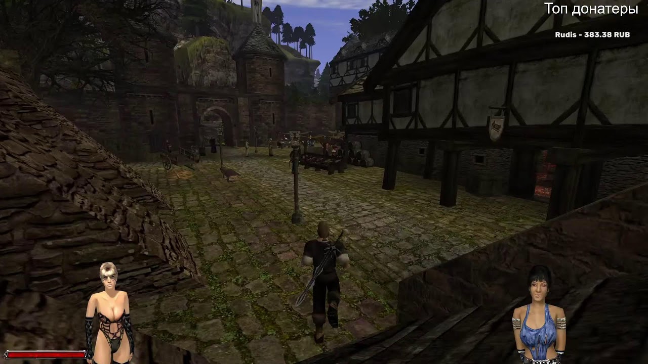 Готика 2 Классическая | Паладин с двуручником