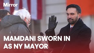 Mamdani Vows To Represent All New Yorkers In First Speech As Hes Sworn In