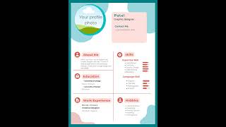 perfect graphic designer resume is here | contact us for making