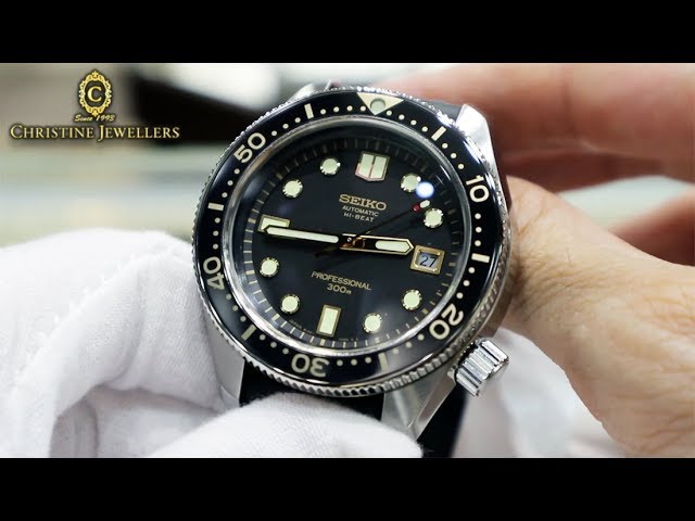 UNBOXING SEIKO HI-BEAT 1968 AUTOMATIC DIVERS RE-CREATION LIMITED EDITION  SLA025 - YouTube