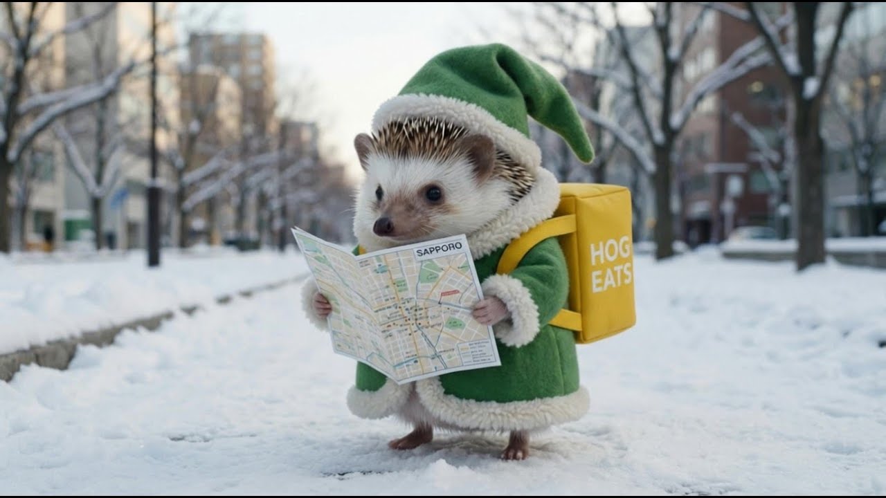 盛り沢山クリスマス☆ハリネズミ 🦔🎄ハリネズミのハリー 〜クリスマス1985〜 #cute #asmr #hedgehog