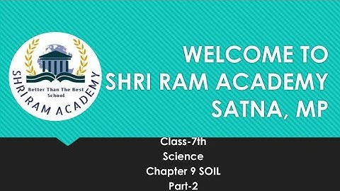 class-7th science ch-9 soil (part-2)