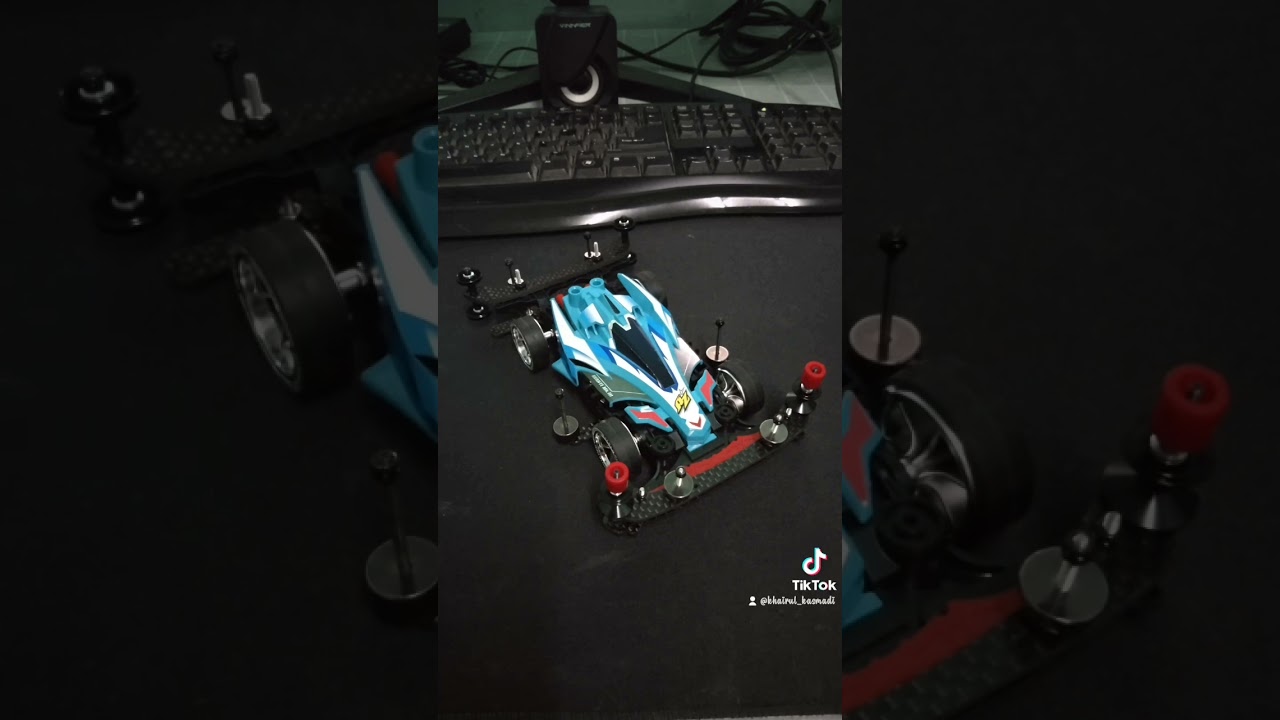 RTK - READY TO KELONTANG - BMAX MS CHASSIS TAMIYA MINI 4WD AVANTE MARK 3 AZURE
