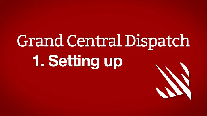 Setting up – Grand Central Dispatch, part 1